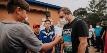 El nuevo polideportivo de Cerro Corá es un espacio de encuentro para toda la comunidad