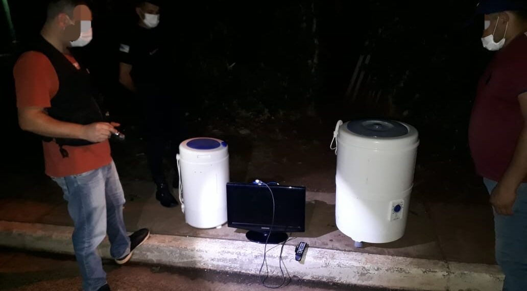 Recuperaron elementos robados y demoraron a dos menores en San Javier