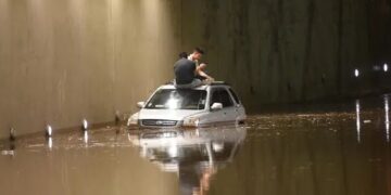 Paraguay: fuertes lluvias causaron severas inundaciones en Asunción