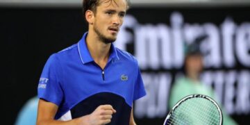 Tenis: Medvedev quedó eliminado en Indian Wells y Djokovic vuelve a ser número 1 del mundo
