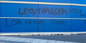 Tensión en PSG: el Parque de los Príncipes amaneció con pintadas intimidantes tras los abucheos a Neymar y Messi