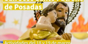 Este viernes y sábado, Posadas celebrará a su Patrono, San José