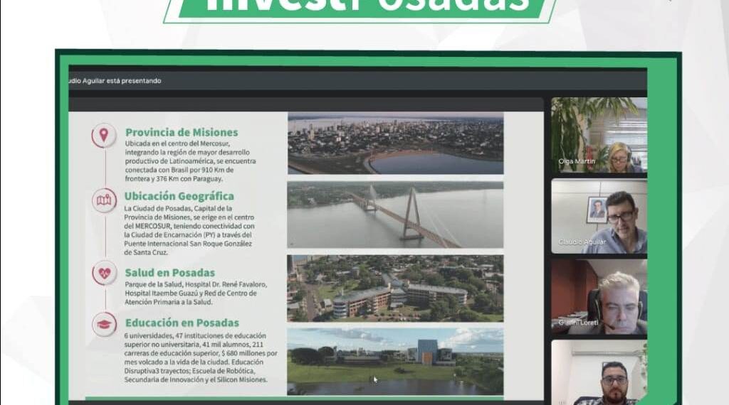 “Invest Posadas”: Buscan crear lazos comerciales con Italia