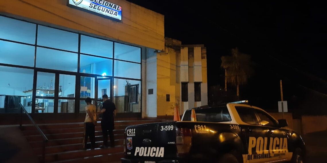 Forzó la puerta de un camión y fue detenido