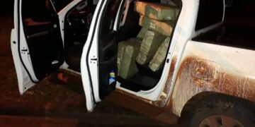 Secuestran más de una tonelada de marihuana trasladada en una camioneta