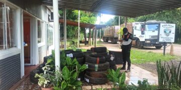Secuestraron 50 cubiertas sin aval aduanero