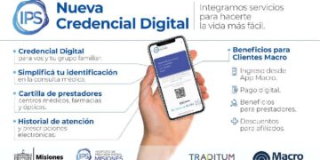 La credencial digital del IPS estará en la app del Banco Macro
