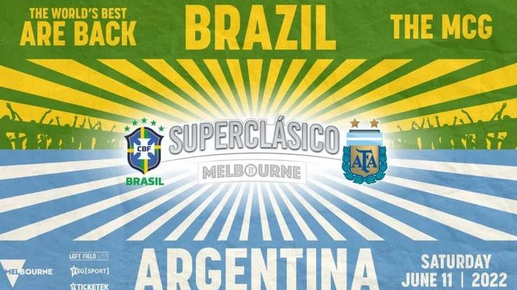 Eliminatorias: en Australia anuncian el clásico entre la Selección Argentina y Brasil