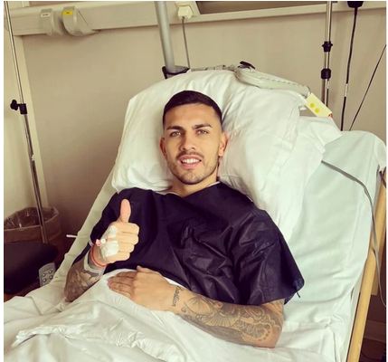 Leandro Paredes fue operado en París y estará dos meses sin jugar