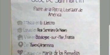 Estudiantes crearon un perfil de Facebook de San Martín y como “amiga” pusieron a Mirtha Legrand