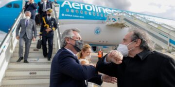 Alberto Fernández inicia una nueva gira por España y Alemania