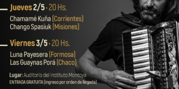 Con el Chango Spasiuk por Misiones, este jueves se inicia el Corredor Cultural del NEA