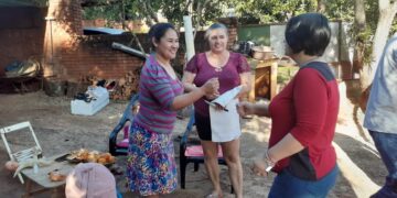Iguazú: Avanzan los trabajos de mensura en el barrio Orquídeas