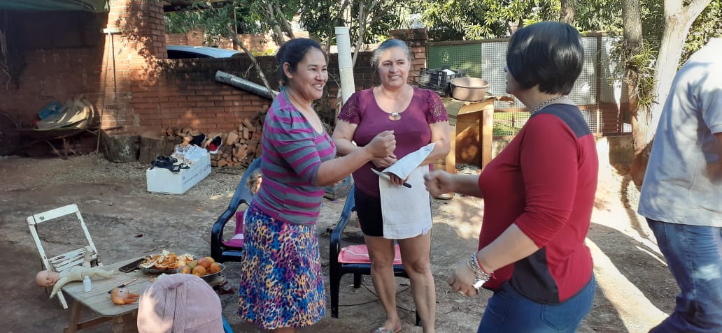 Iguazú: Avanzan los trabajos de mensura en el barrio Orquídeas