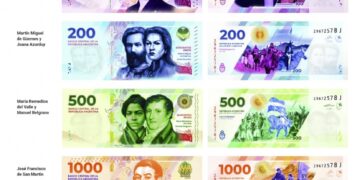 Quiénes son las figuras de los nuevos billetes