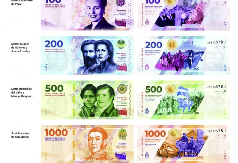 Quiénes son las figuras de los nuevos billetes