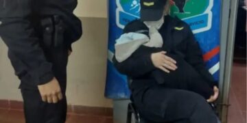 Resguardaron a un bebé de tres meses abandonado en un yerbal en Wanda