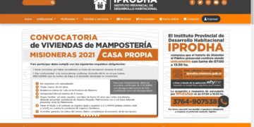Requisito imprescindible para participar de los sorteos por una vivienda del Iprodha