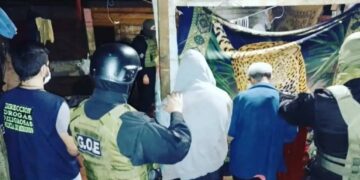 Dos detenidos durante un decomiso marihuana y cocaína en allanamientos realizados en Posadas