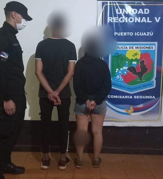 Capturaron a una pareja por el robo a un hombre en el Barrio Belén