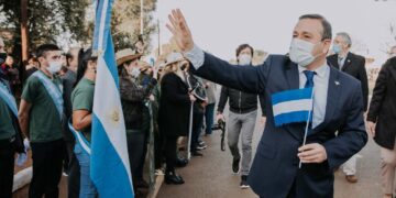 La Provincia rindió homenaje a Manuel Belgrano y celebró el Día de la Bandera en Candelaria