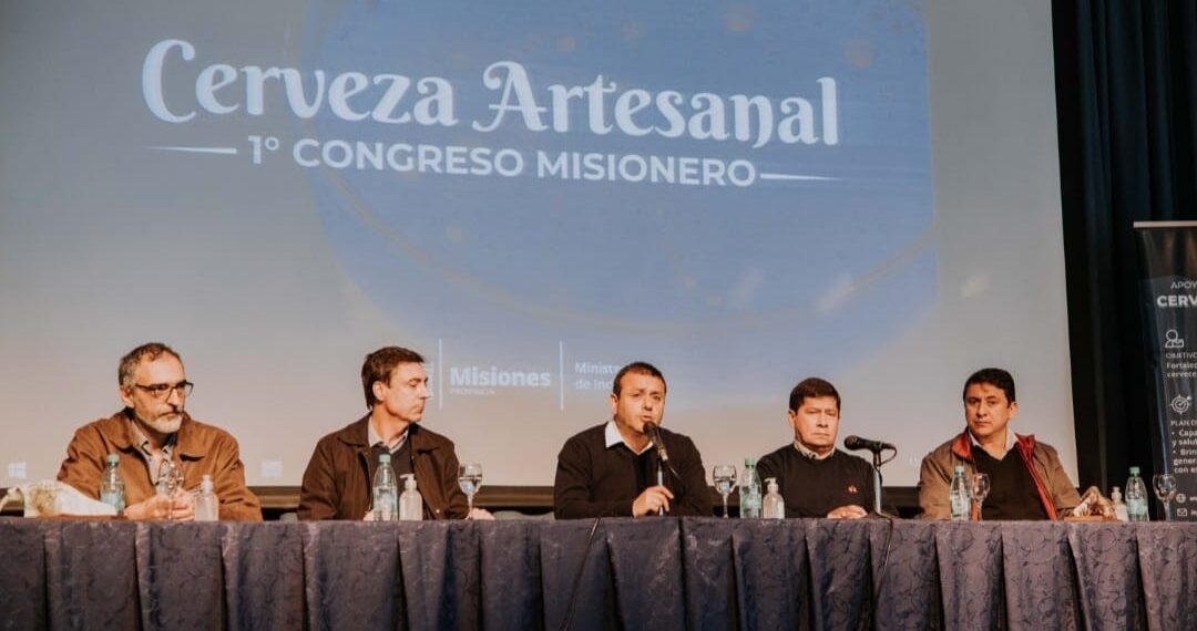 Herrera Ahuad participó de la apertura del primer congreso misionero de cerveza artesanal
