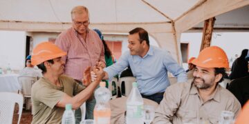 El Gobernador compartió un almuerzo con los beneficiarios del programa “Construyendo con innovación e inclusión”