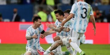 Argentina continúa escalando posiciones en el ranking oficial de la FIFA