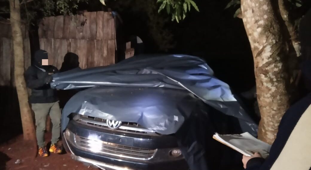 La Policía recuperó una camioneta robada a un vecino de San Vicente