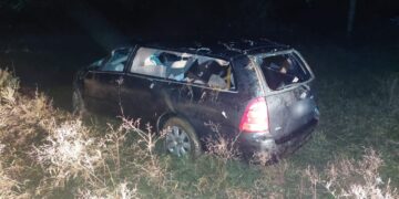 Apóstoles: dos personas fallecieron tras despistar con un vehículo