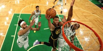 NBA: Curry intratable con 43 puntos en la victoria de Golden State ante Boston