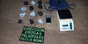 Narcomenudeo: secuestraron envoltorios de polietileno en el barrio Ñu Porá