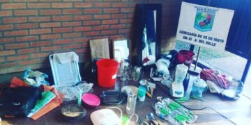 Investigadores recuperaron pertenencias robadas en 25 de Mayo y Posadas