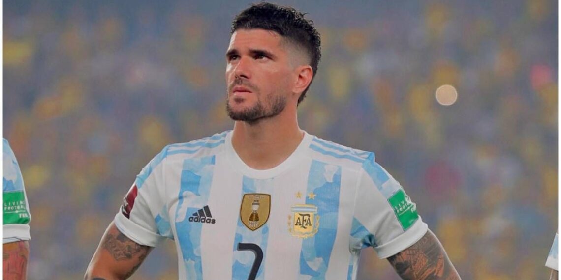 Rodrigo de Paul es observado por Juventus y Roma de Italia