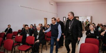 Herrera Ahuad participó en la apertura del simposio “teología y catequesis” en Iguazú
