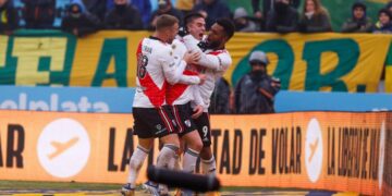 De la mano de Borja, River fue una ráfaga y goleó en Mar del Plata a Aldosivi