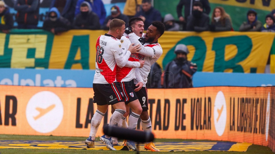 De la mano de Borja, River fue una ráfaga y goleó en Mar del Plata a Aldosivi