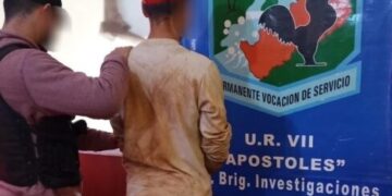 Apóstoles: atraparon a prófugo condenado por abuso sexual en Buenos Aires