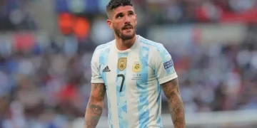 Rodrigo De Paul estará en el Mundial Qatar 2022 con la Selección Argentina