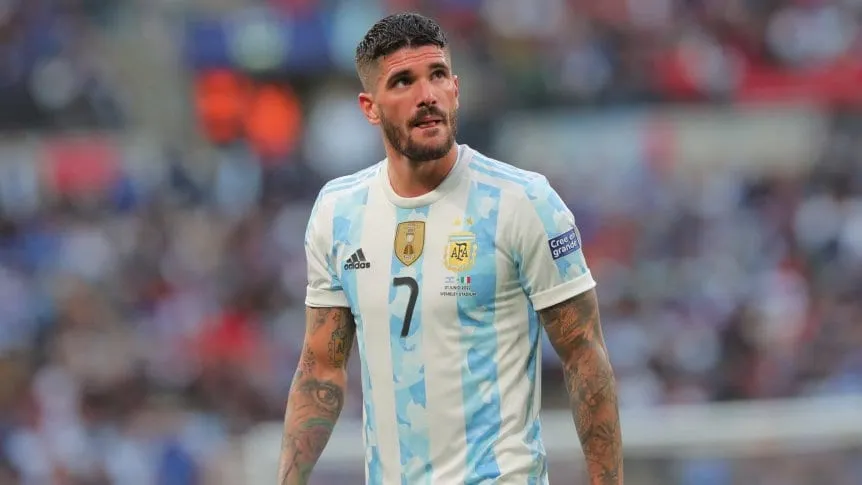 Rodrigo De Paul estará en el Mundial Qatar 2022 con la Selección Argentina