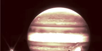 La NASA reveló nuevas imágenes de Júpiter capturadas por el telescopio James Webb