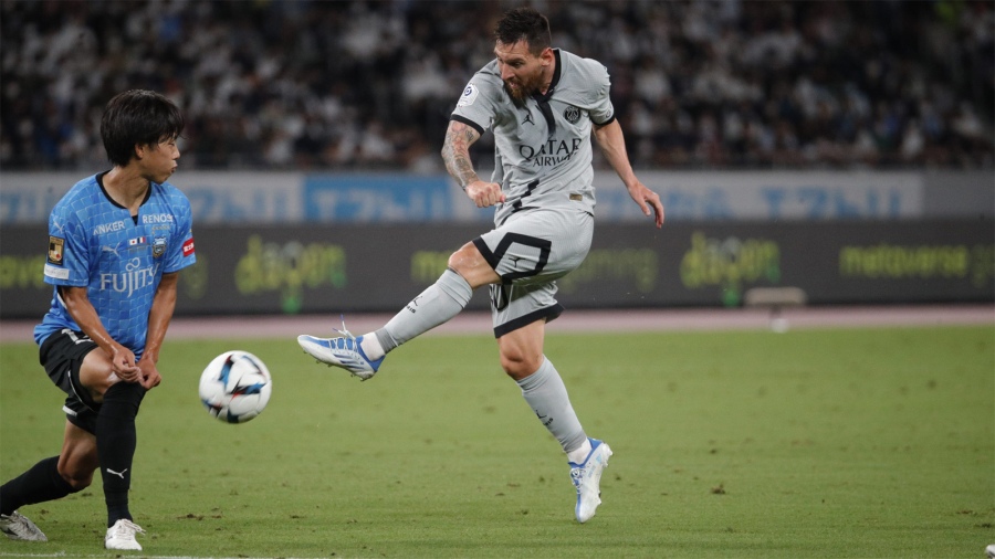 Con un gol de Messi, el PSG venció al Kawasaki de Japón en Tokio