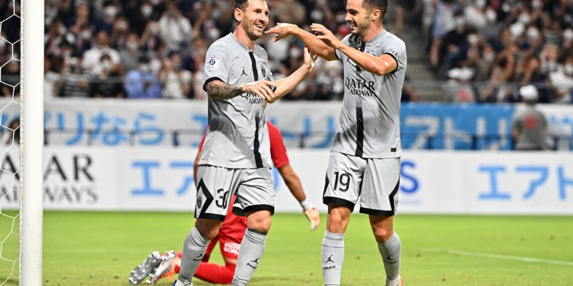 Fútbol: gol y asistencia de Messi en el último amistoso del PSG en Japón