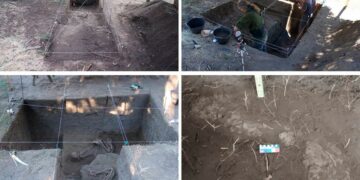 Hallaron el primer enterramiento de una mujer mapuche en una canoa, con 900 años de antigüedad