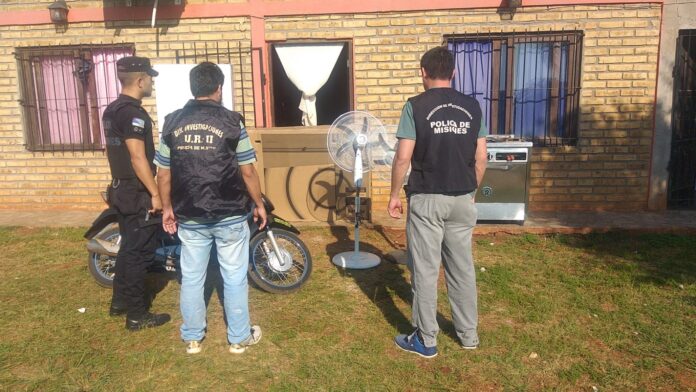 Detuvieron a un hombre con múltiples antecedentes por el robo en viviendas