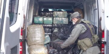 Conducía un furgón cargado con más de dos toneladas y media de marihuana