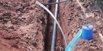 Avanza la construcción del Acueducto Troncal Norte en Oberá