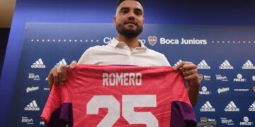 Romero: “Estoy feliz de llegar a Boca, el club más grande de Argentina”