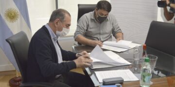 Firmaron acuerdo para obras en Costa Sur