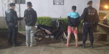 Robaron una moto y terminaron tras las rejas